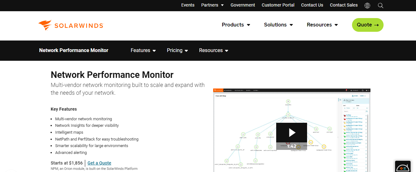 SolarWinds - Manageengine Alternatives