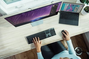 woman creating a Application Monitoring Strategy