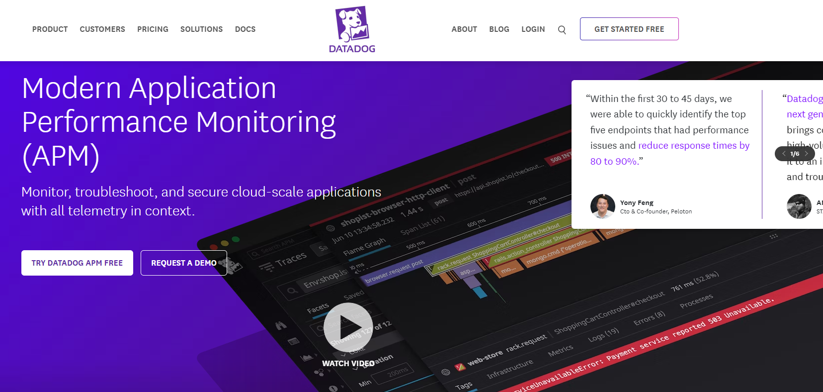 Datadog APM - Opentelemetry Alternatives