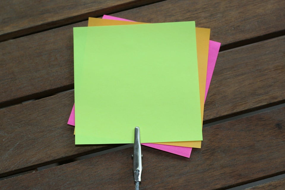 sticky notes for Vercel Logging