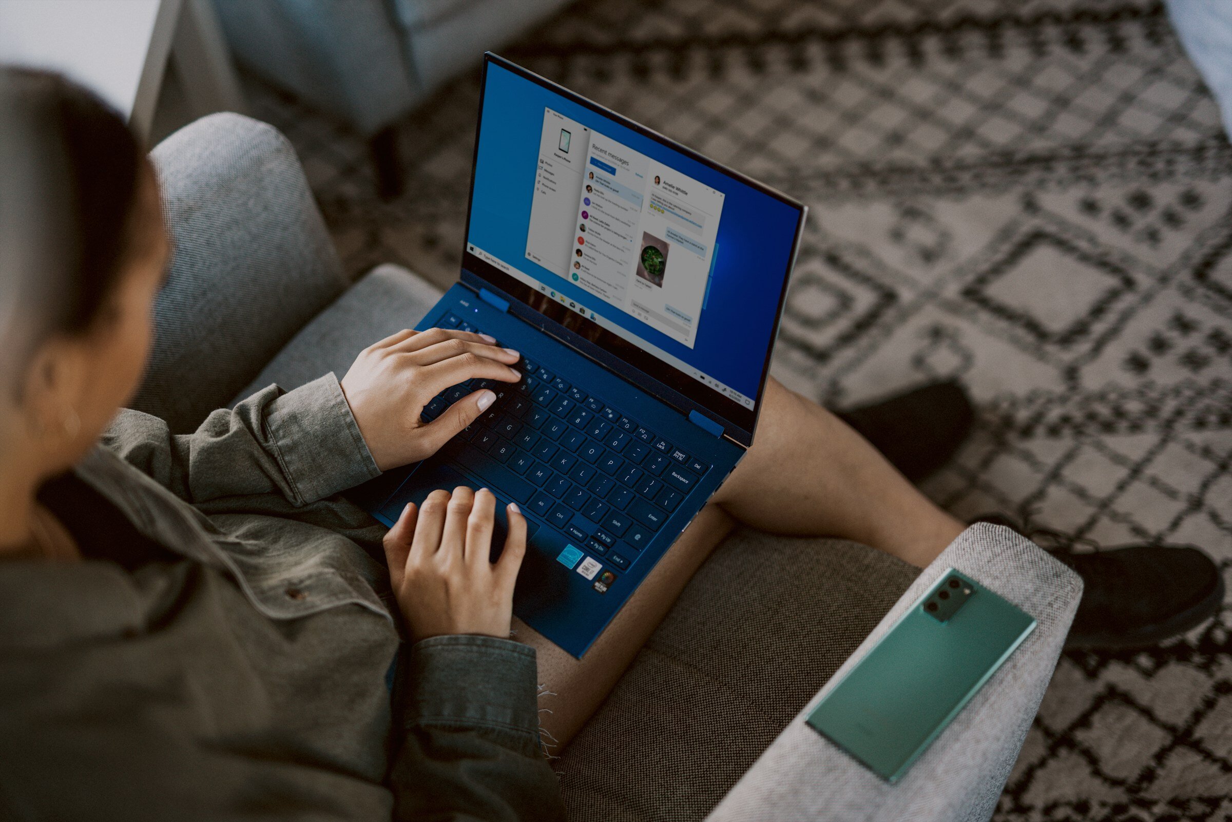 woman working hard with Web App Monitoring