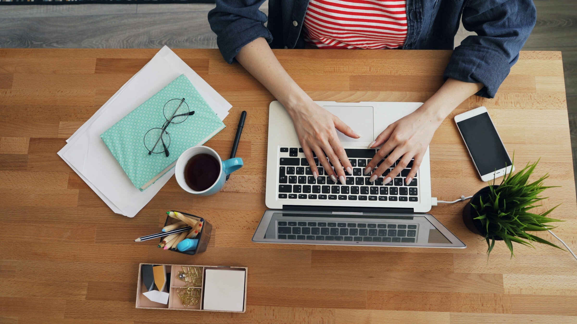 woman working with APM Tools